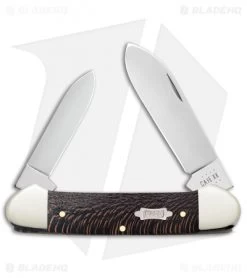 Case Cutlery Canoe Knife 3.6" Black Sycamore Wood (72131 SS)