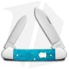 Case Cutlery Canoe Knife 3.6" Smooth Caribbean Blue Bone (62131 SS) -Knives Shop Case Cutlery Canoe Caribbean Blue Bone BHQ 116903 jr