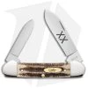 Case Cutlery Canoe Pocket Knife 3.625" Vintage Bone (62131 SS) 25962 -Knives Shop Case Cutlery Canoe Vintage Bone BHQ 115869 jr
