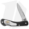 Case Mini Blackhorn Lockback Knife 3" Black/White Chevrolet ( LT1059L SS) 33709 2 Case Mini Blackhorn Lockback Knife 3" Black/White Chevrolet ( LT1059L SS) 33709 -Knives Shop Case Cutlery Chevroelt Lightweight Black Satin BHQ 136852 jr