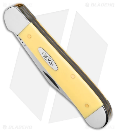 Case Cutlery Copperhead Knife Yellow Synthetic (3" 3249 CV) 4 Case Cutlery Copperhead Knife Yellow Synthetic (3" 3249 CV) - Image 2