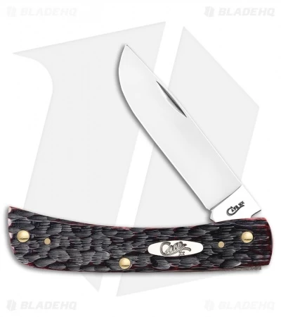 Case Sod Buster Jr. Traditional Knife 3.625" Crimson Peach Seed Jig Bone 3 Case Sod Buster Jr. Traditional Knife 3.625" Crimson Peach Seed Jig Bone