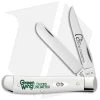 Case XX Green Wing Ducks Unlimited Trapper Knife (2.75" Tru-Sharp) -Knives Shop Case Cutlery Ducks Unlimited Embellished White BHQ 137956 jr