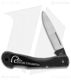Case Mini Blackhorn Lockback Knife 3" Black Ducks Unlimited (LT1059L SS) 17526