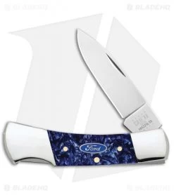 Case Cutlery Ford Lockback Knife 3.00" Arctic Blue Kirinite (101225L SS)