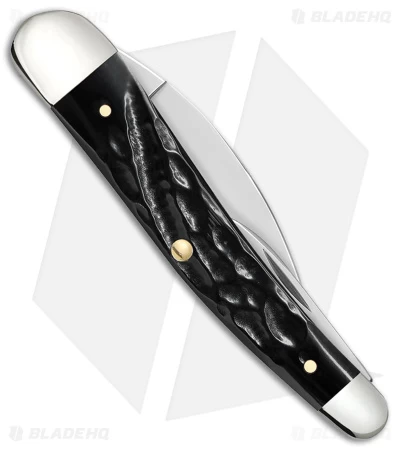 Case Seahorse Whittler Knife 4" Jigged Rough Black Synthetic (6355WH SS) 18236 4 Case Seahorse Whittler Knife 4" Jigged Rough Black Synthetic (6355WH SS) 18236 - Image 2