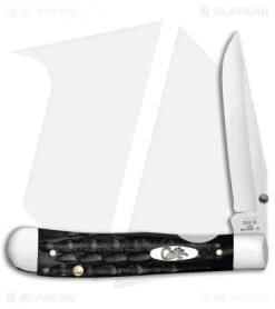 Case Cutlery Kickstart Trapperlock Assisted Knife 4.1" Jigged Buffalo Horn