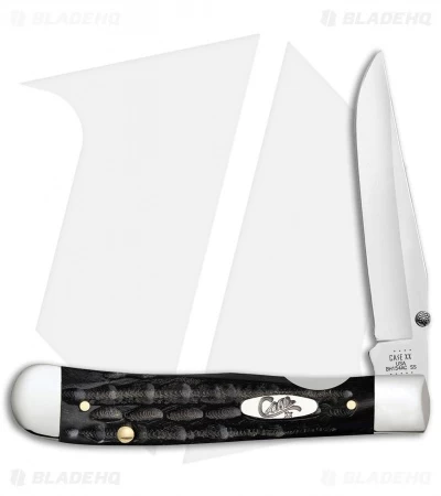 Case Cutlery Kickstart Trapperlock Assisted Knife 4.1" Jigged Buffalo Horn 3 Case Cutlery Kickstart Trapperlock Assisted Knife 4.1" Jigged Buffalo Horn