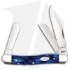 Case Cutlery Large Stockman 3.75" Sparxx Blue Pearl Kirinite (10347 SS) 23435 -Knives Shop Case Cutlery Large Stockman Sparxx Blue Pearl Kirinite SS 23435 BHQ 94882 jr