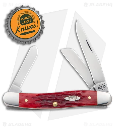 Case Cutlery Medium Stockman Knife 3.625" Dark Red Bone (6318 CV) 31951 6 Case Cutlery Medium Stockman Knife 3.625" Dark Red Bone (6318 CV) 31951 - Image 4
