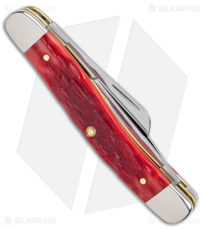 Case Cutlery Medium Stockman Knife 3.625" Dark Red Bone (6318 CV) 31951 5 Case Cutlery Medium Stockman Knife 3.625" Dark Red Bone (6318 CV) 31951 - Image 3