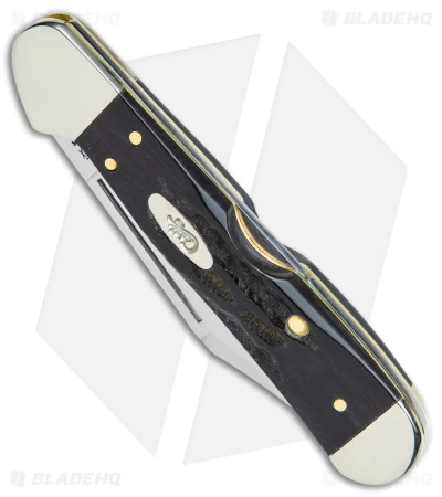 Case Cutlery Mini CopperLock Traditional Pocket Knife 3.625" Jigged Buffalo Horn 4 Case Cutlery Mini CopperLock Traditional Pocket Knife 3.625" Jigged Buffalo Horn - Image 2