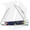 Case Cutlery Mini Copperhead Knife 2.25" Purple Jigged Bone (62109W SS) -Knives Shop Case Cutlery Mini Copperhead Light Purple BHQ 116175 jr
