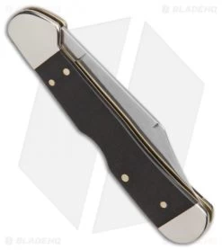 Case Cutlery Mini Copperlock Knife 3.625" Black Synthetic (21749L SS) 31272 8 Case Cutlery Mini Copperlock Knife 3.625" Black Synthetic (21749L SS) 31272 -Knives Shop Case Cutlery Mini Copperlock Black Synthetic SS 31272 BHQ 100396 jr side