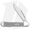 Case Cutlery Mini Copperlock Pocket Knife 3.625" Gray Synthetic (41749L SS) -Knives Shop Case Cutlery Mini Copperlock Gray Synthetic BHQ 115880 jr