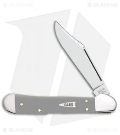 Case Cutlery Mini Copperlock Pocket Knife 3.625" Gray Synthetic (41749L SS)