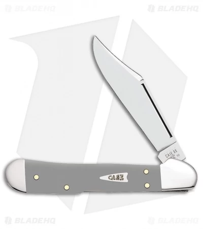 Case Cutlery Mini Copperlock Pocket Knife 3.625" Gray Synthetic (41749L SS) 3 Case Cutlery Mini Copperlock Pocket Knife 3.625" Gray Synthetic (41749L SS)