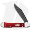 Case Cutlery Mini CopperLockÂ® Knife 3.625" Old Red Bone (Black PVD 61749L SS) -Knives Shop Case Cutlery Mini Copperlock Old Red Bone Black BHQ 117617 jr