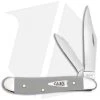 Case Peanut Pocket Knife 2.875" Gray Synthetic (4220 SS) 32597 -Knives Shop Case Cutlery Peanut Gray Synthetic BHQ 115882 jr