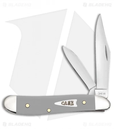 Case Peanut Pocket Knife 2.875" Gray Synthetic (4220 SS) 32597 3 Case Peanut Pocket Knife 2.875" Gray Synthetic (4220 SS) 32597