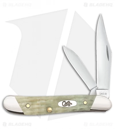Case Cutlery Peanut 2.875" Jigged Pocket Knife Mint Green Bone (6220 SS) 18663 3 Case Cutlery Peanut 2.875" Jigged Pocket Knife Mint Green Bone (6220 SS) 18663