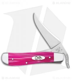 Case Russlock Liner Lock Knife 4.25" Pink Pearl Kirinite (101953L SS)