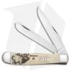 Case Cutlery Sportsman Series Trapper Elk Embellished Natural Bone (6254 SS) -Knives Shop Case Cutlery Sportsman Series Trapper Elk Embelished Natural Bone SS 60571 BHQ 108840 jr