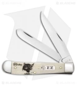 Case Cutlery Sportsman Series Trapper Turkey Embellished Natural Bone (6254 SS)