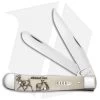 Case Cutlery Sportsman Series Trapper Whitetail Deer Embellished Bone (6254 SS) 1 Case Cutlery Sportsman Series Trapper Whitetail Deer Embellished Bone (6254 SS) -Knives Shop Case Cutlery Sportsman Series Trapper WhiteTail Deer Embelished Natural Bone SS 60576 BHQ 108845 jr