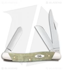 Case Knives Medium Stockman Knife Jigged Mint Green Bone