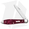 Case Cutlery Tear Drop Knife Burgundy Kiriniteâ¢ (TB101028 SS) 23182