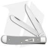 Case Cutlery Trapper Knife 4.125" Gray Synthetic (4254 SS) -Knives Shop Case Cutlery Trapper Gray Synthetic BHQ 115875 jr