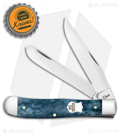 Case Cutlery Trapper Mediterranean Blue Smooth Bone (6254 SS) 11190 4 Case Cutlery Trapper Mediterranean Blue Smooth Bone (6254 SS) 11190 - Image 2