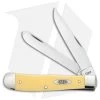Case Cutlery Trapper Traditional Knife 4.125" Yellow Polymer (3254C SS) 81091 1 Case Cutlery Trapper Traditional Knife 4.125" Yellow Polymer (3254C SS) 81091 -Knives Shop Case Cutlery Trapper Traditional Yellow Polymer BHQ 81842 er