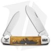 Case Cutlery U.S. Navy Canoe Knife 3.625" Smooth Antique Bone (62131 SS) -Knives Shop Case Cutlery U.S. Navy Embelished Smooth BHQ 110697 jr 2