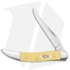 Case Small Texas Toothpick Knife 3.00" Yellow Synthetic (310096 CV) -Knives Shop Case Cutlery Yellow Synthetic Small Texas BHQ 108848 jr