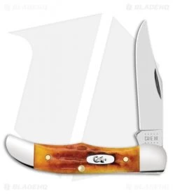 Case Folding Hunter Knife 2.75" Pocket Worn Harvest Orange Bone (61165 SS)