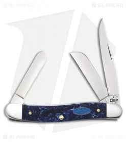 Case Ford Medium Stockman Knife 3.625" Polar Arctic Kirinite (6318 SS) 14316