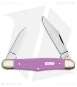 Case Half Whittler Pocket Knife Lilac Ichtus Synthetic (4208 SS) 39164
