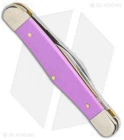 Case Half Whittler Pocket Knife Lilac Ichtus Synthetic (4208 SS) 39164 -Knives Shop Case Half Whittler Pocket Knife Lilac Ichtus Synthetic 39164 BHQ 123350 jr side