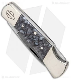 Case Harley-Davidson Lockback Pocket Knife 3" Black Swirl Kirinite (101225L CV) -Knives Shop Case Harley Davidson LB Black Swirl Kirinite 52211 BHQ 95427 jr spine