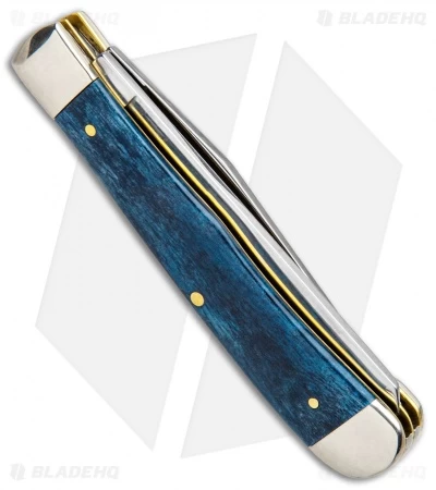 Case Harley-Davidson Trapper Knife 4.125" Mediterranean Blue Bone (6254 SS) 5 Case Harley-Davidson Trapper Knife 4.125" Mediterranean Blue Bone (6254 SS) - Image 3