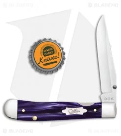Case Kickstart TrapperLock Assisted Knife Wicked Purple Kirinite (10154AC SS) -Knives Shop Case Kickstart TrapperLock Assisted Purple Kirinite 17330 BHQ 109109 jr bottlecap