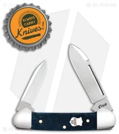 Case Knives Baby Butterbean Mediterranean Blue Smooth Bone (62132 SS) 11196 -Knives Shop Case Knives Baby Butterbean Mediterranean Blue Smooth Bone 11196 BHQ 102719 jr bottlecap