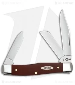 Case Knives Brown Synthetic Smooth Medium Stockman (43032 SS)
