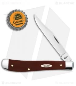 Case Knives Brown Synthetic Smooth Slimline Trapper (41048 SS) -Knives Shop Case Knives Brown Synthetic Smooth Slimline Trapper SS 11796 BHQ 102727 jr bottlecap