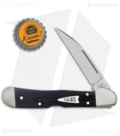 Case Knives CopperLock Knife Black Micarta (101549WL SS) 27736 -Knives Shop Case Knives CopperLock Black Micarta 27736 BHQ 122380 jr bottlecap