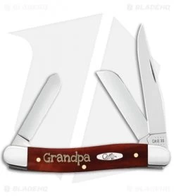 Case Knives Grandpa Natural Bone Medium Stockman (6.1" Tru-Sharp) 6318 SS