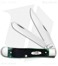 Case Knives Hunter Green Bone Sawcut Trapper (6254 SS)