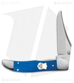 Case Knives Kickstart Mid-Folding Hunter Assisted Blue G-10 (101265AC SS)